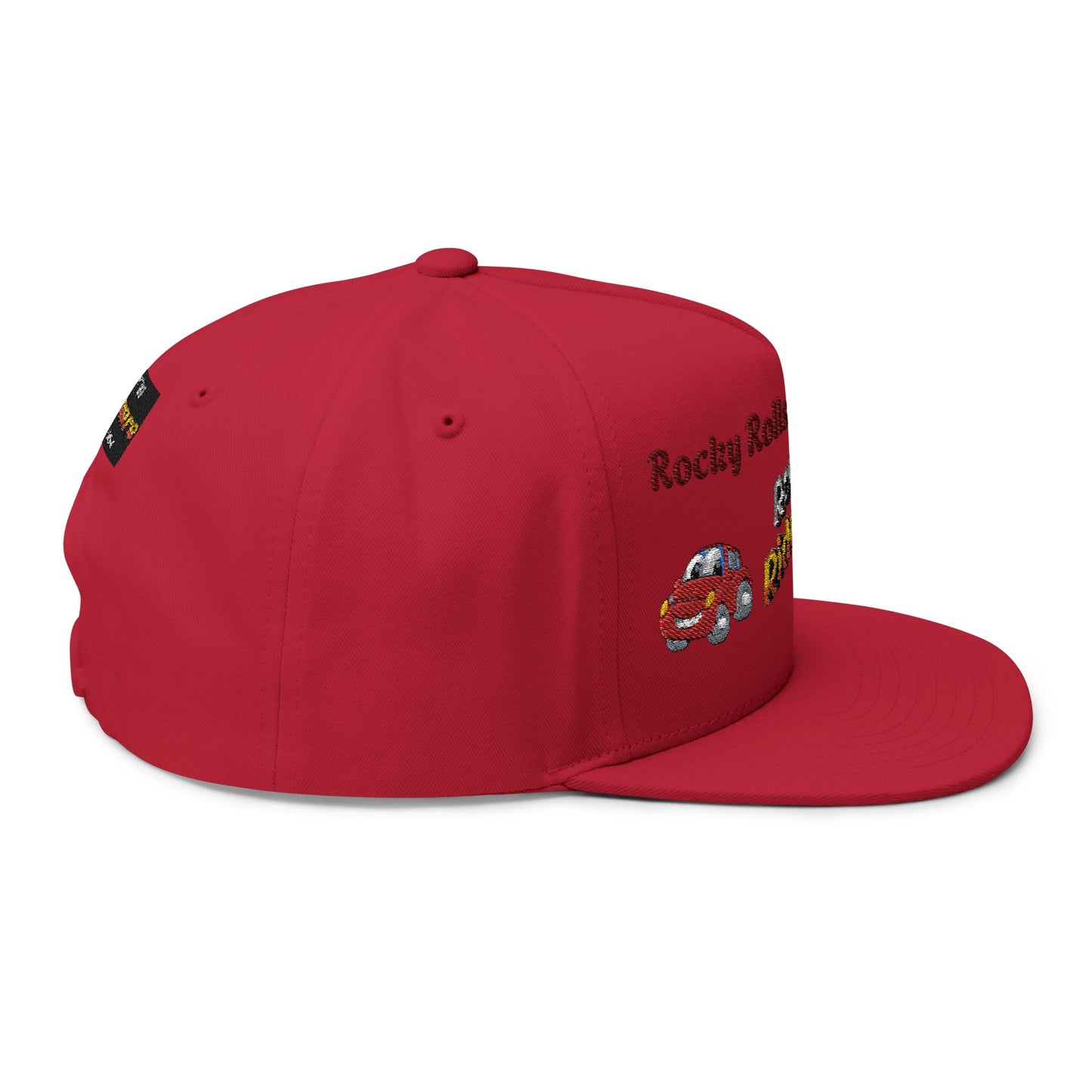 Rock'n Rideshare Flat Bill Cap (Multiple Colors)