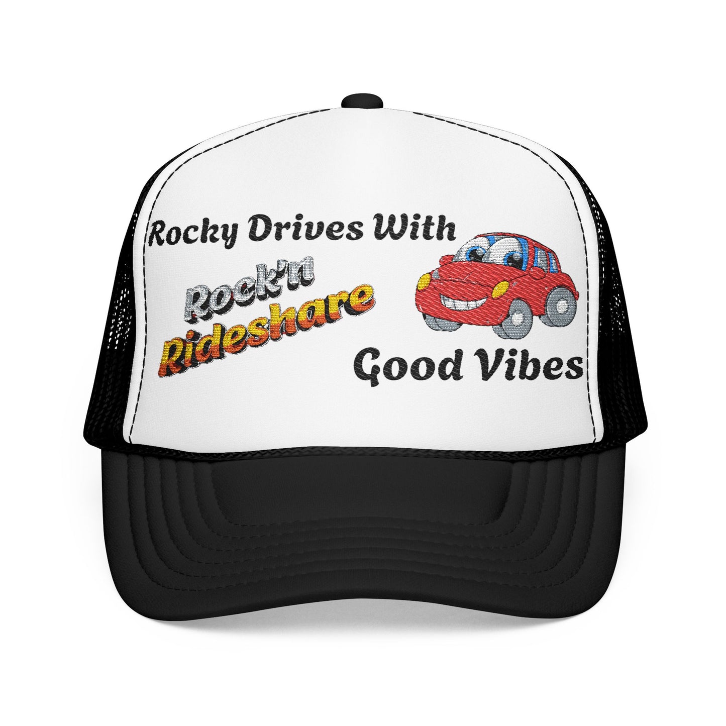 Rock n Rideshare Foam Trucker Hat (Multiple Colors)