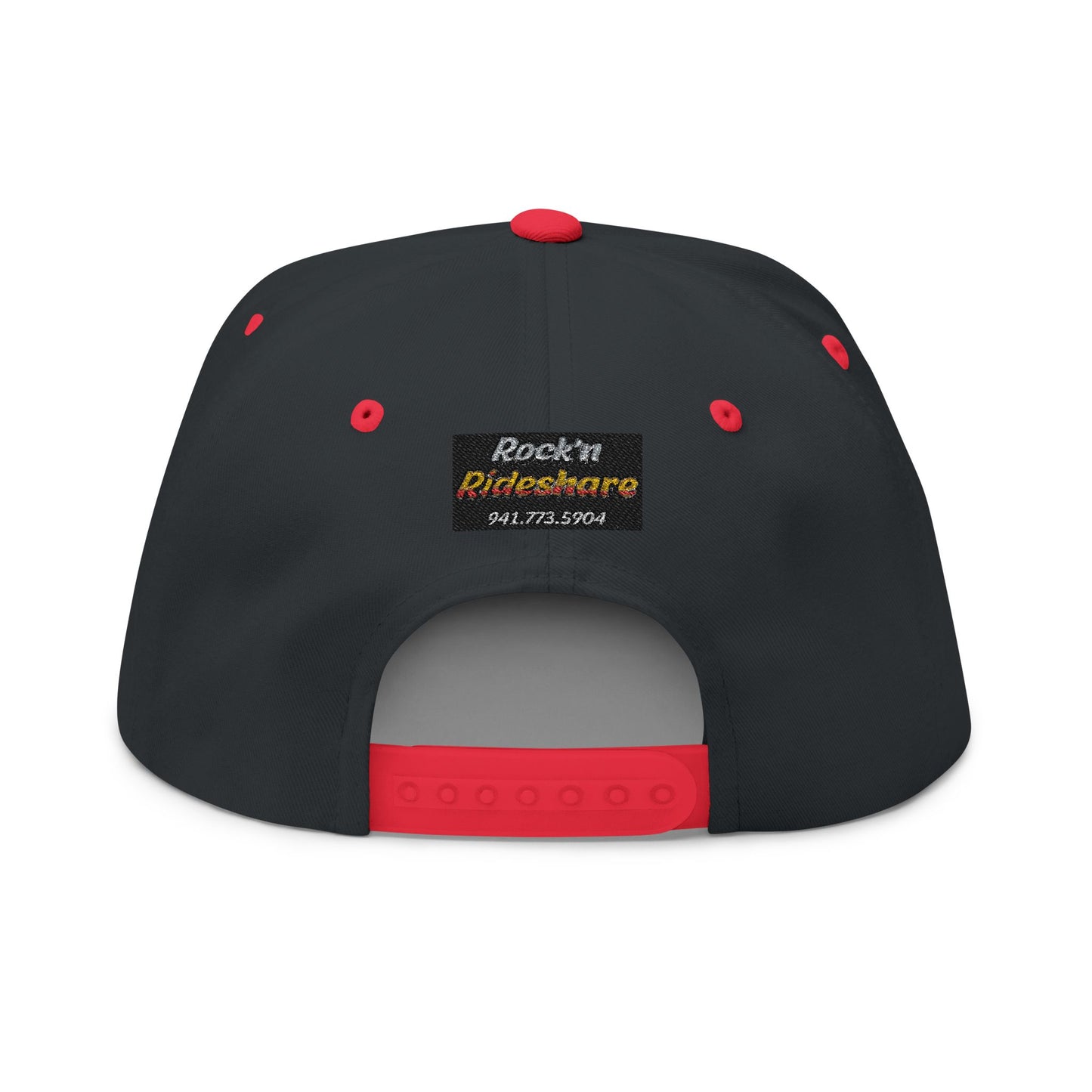 Rock'n Rideshare Flat Bill Cap (Multiple Colors)