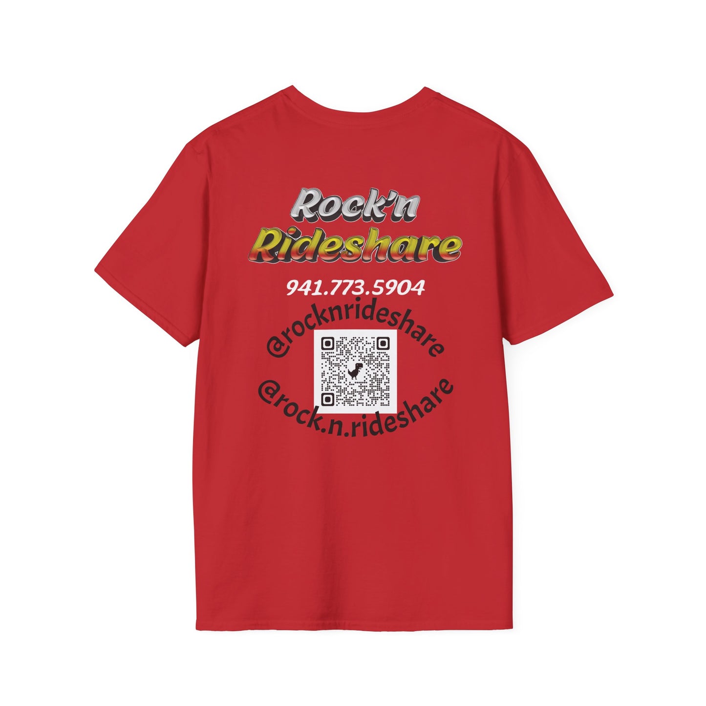 Rock'N Rideshare T-shirt (Multiple Colors)