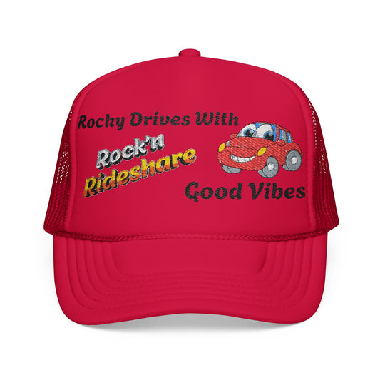 Rock n Rideshare Foam Trucker Hat (Multiple Colors)