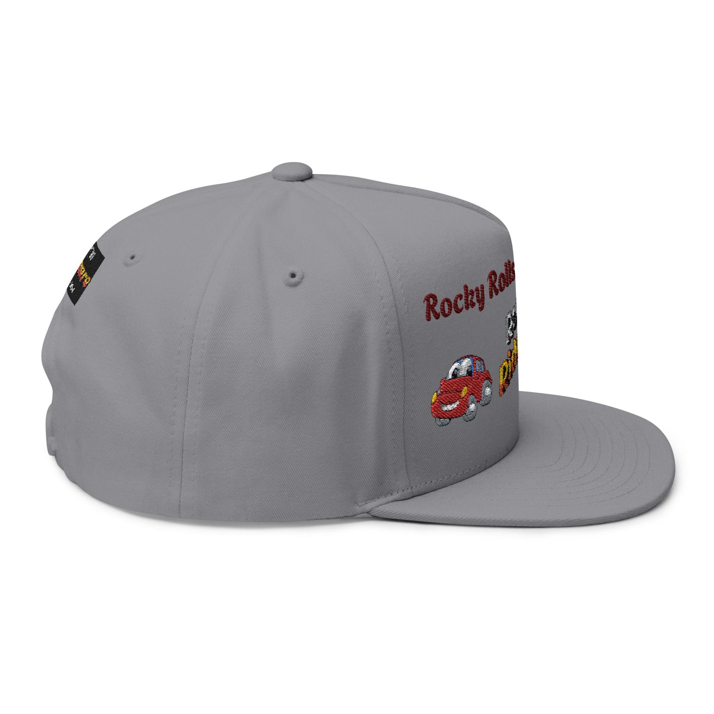 Rock'n Rideshare Flat Bill Cap (Multiple Colors)