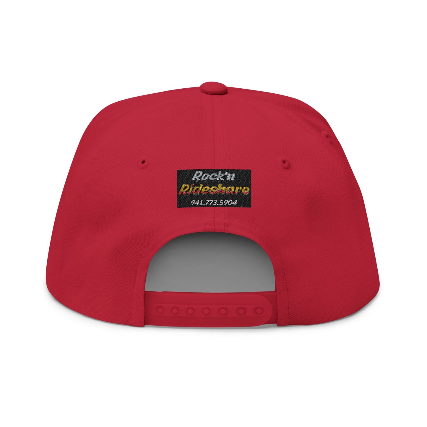 Rock'n Rideshare Flat Bill Cap (Multiple Colors)