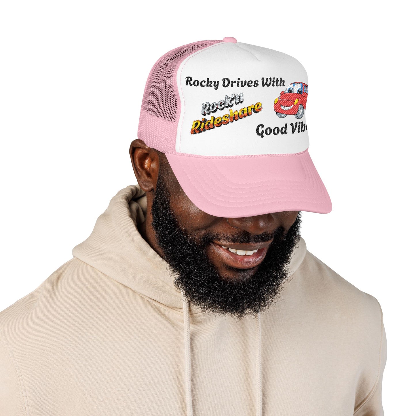 Rock n Rideshare Foam Trucker Hat (Multiple Colors)