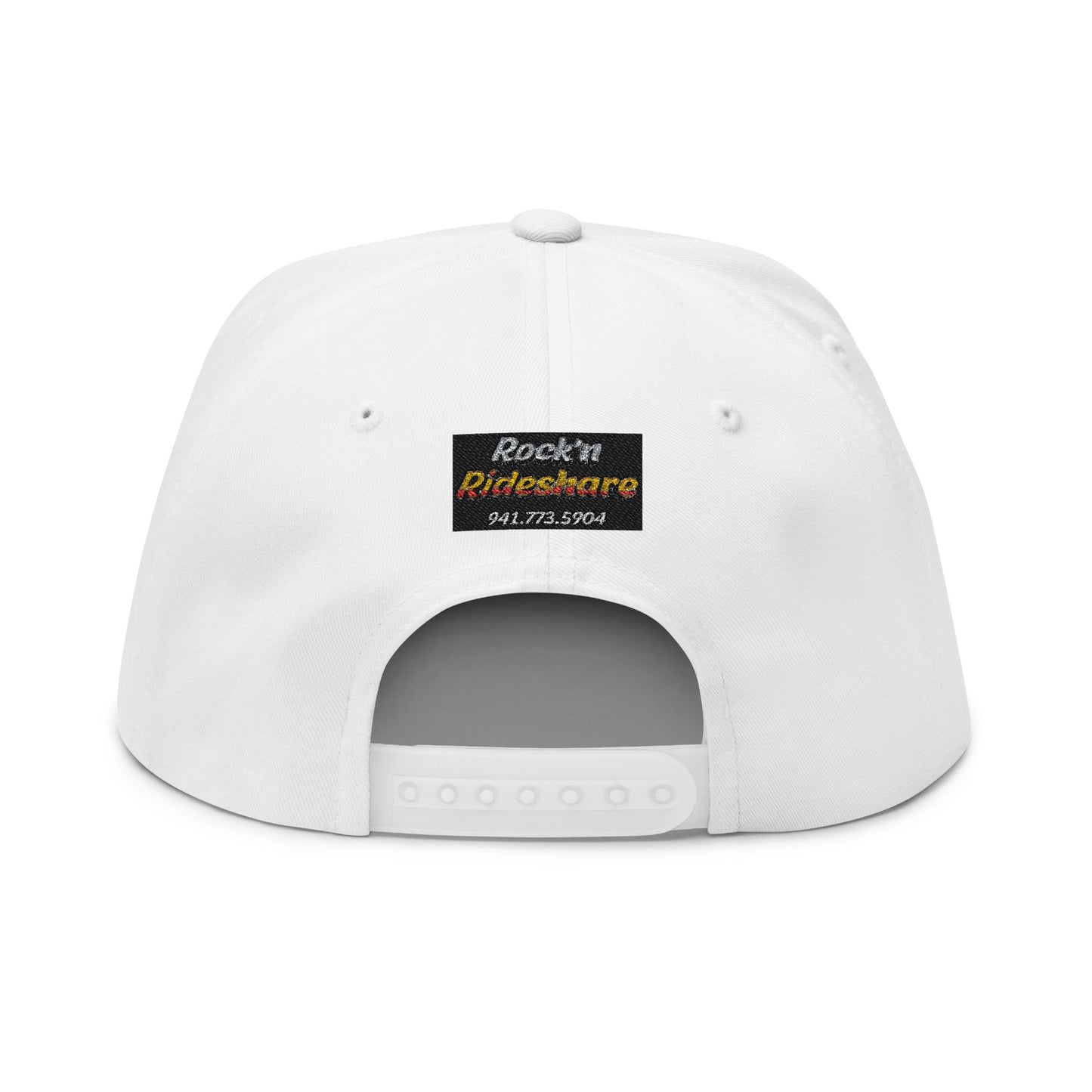 Rock'n Rideshare Flat Bill Cap (Multiple Colors)