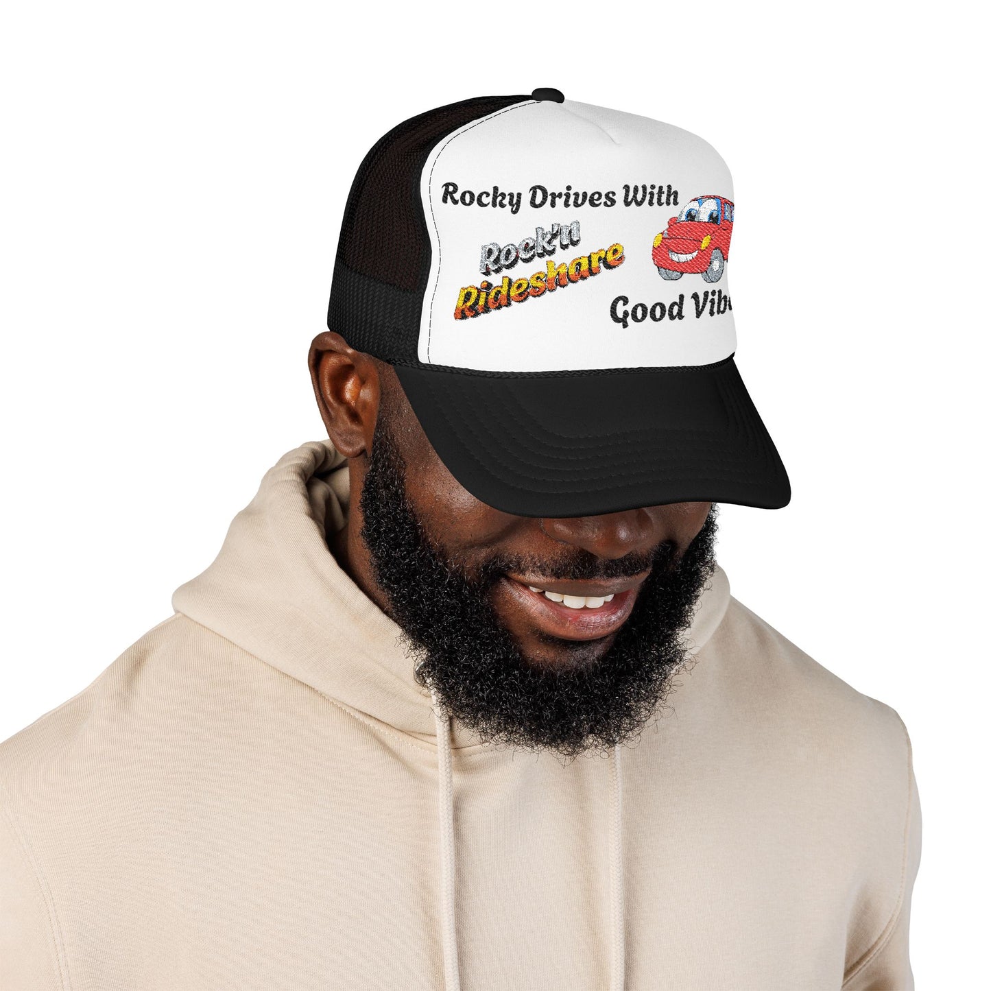 Rock n Rideshare Foam Trucker Hat (Multiple Colors)