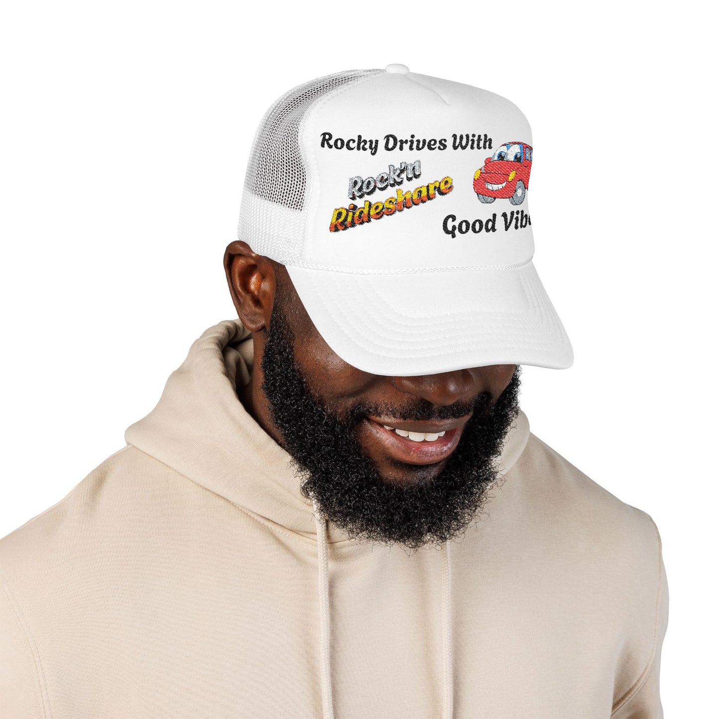 Rock n Rideshare Foam Trucker Hat (Multiple Colors)
