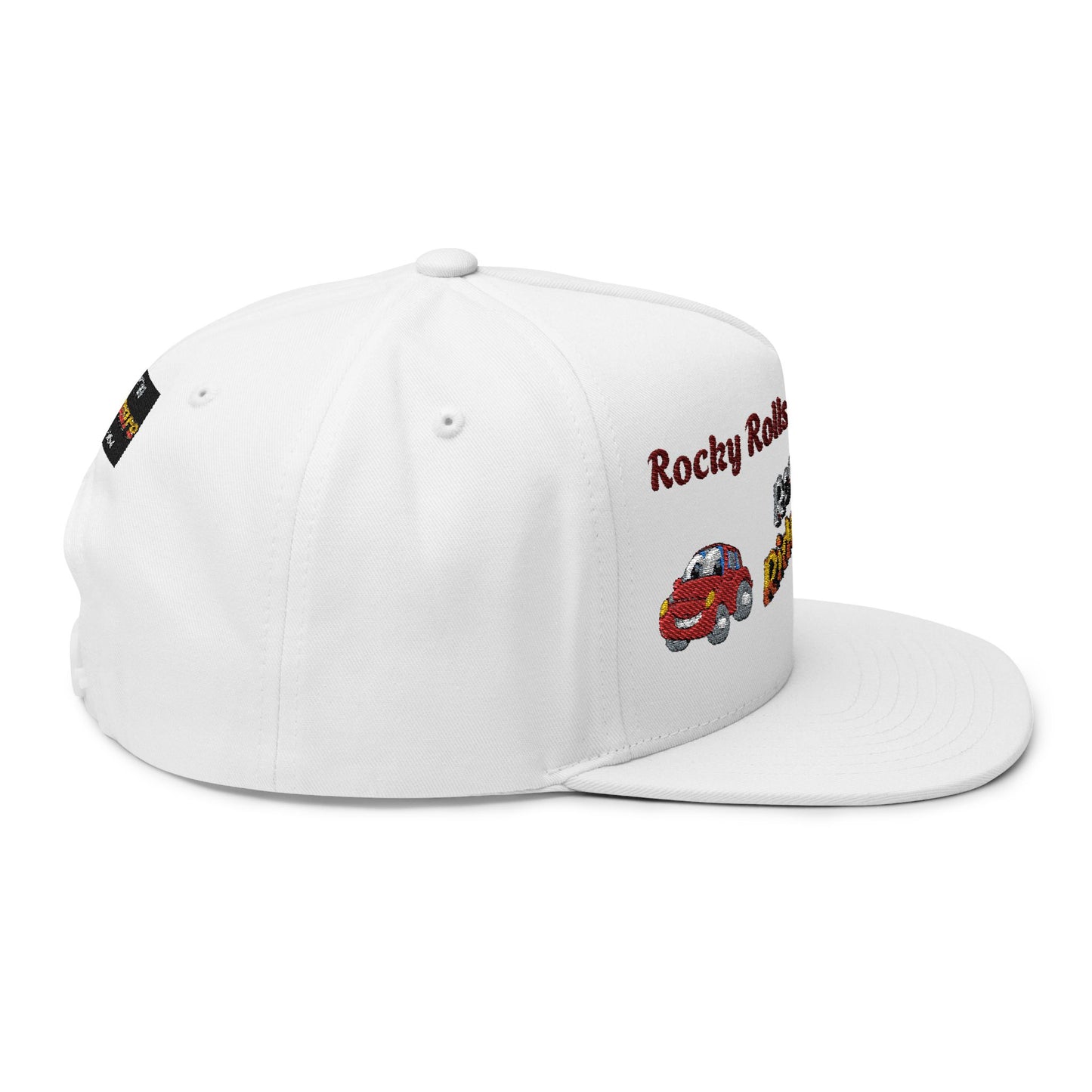 Rock'n Rideshare Flat Bill Cap (Multiple Colors)