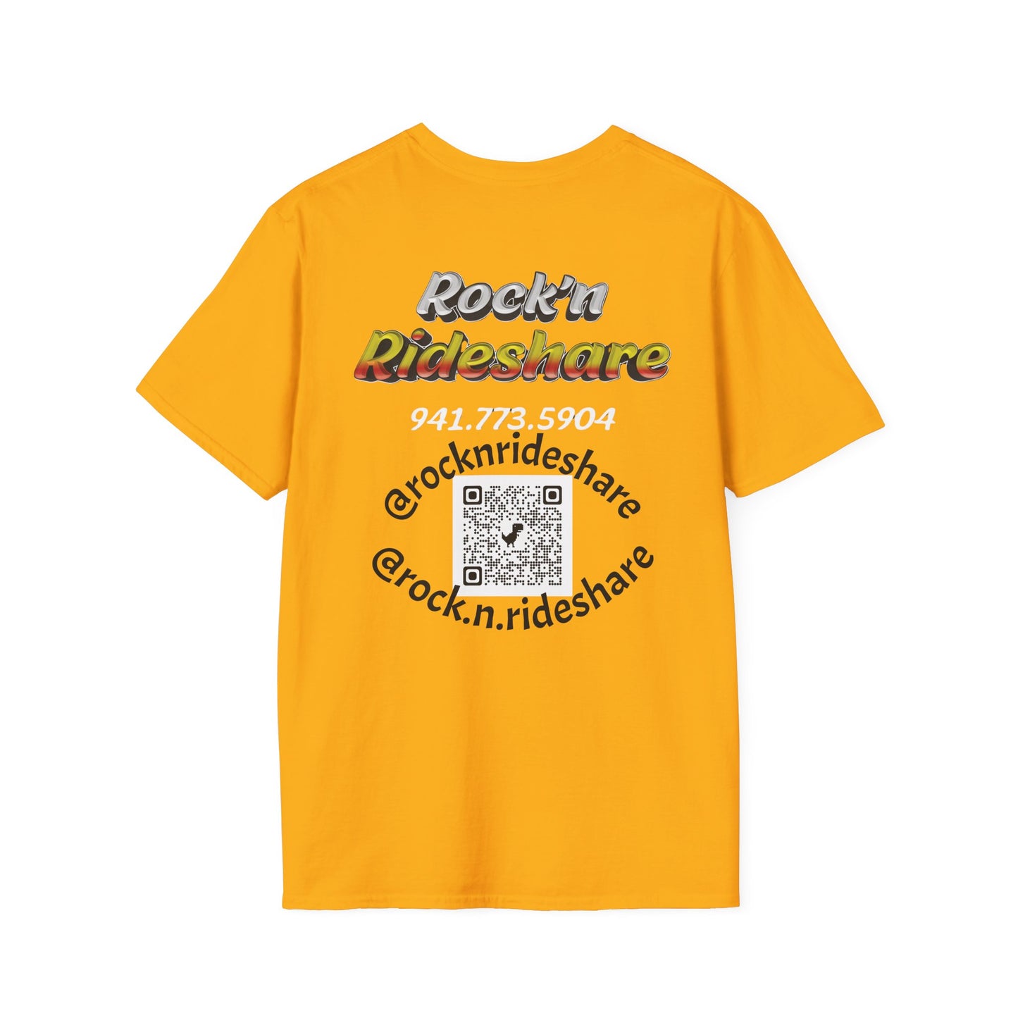 Rock'N Rideshare T-shirt (Multiple Colors)