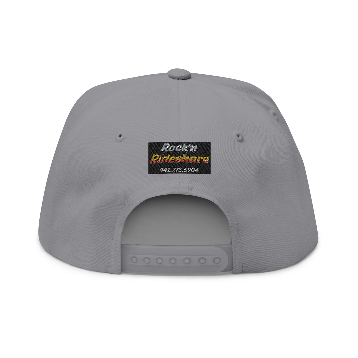 Rock'n Rideshare Flat Bill Cap (Multiple Colors)