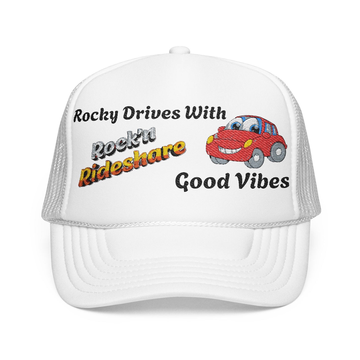 Rock n Rideshare Foam Trucker Hat (Multiple Colors)